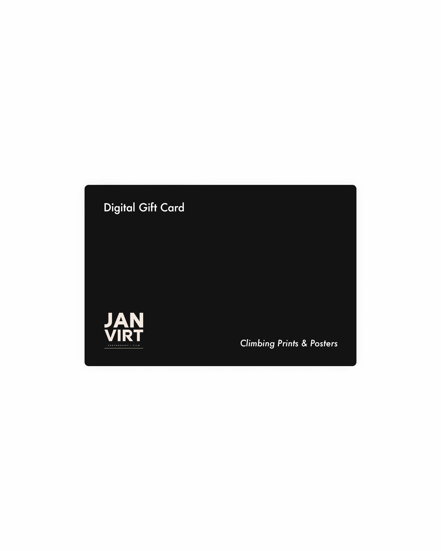 Jan Virt Gift Card for Climbing posters and prints