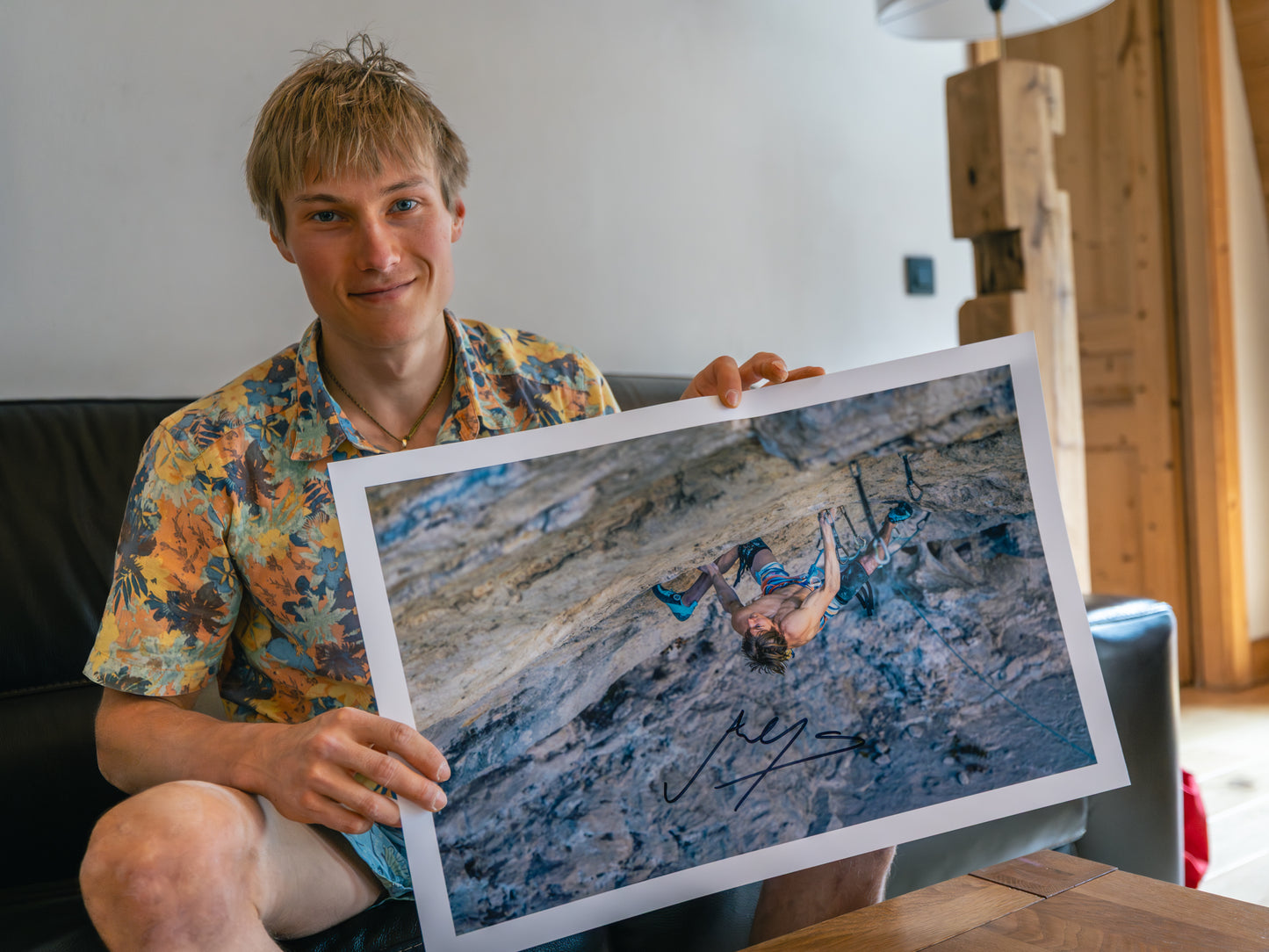 Alex Megos. Le Grand Saccage 9a+/b, Buoux, France, 2025