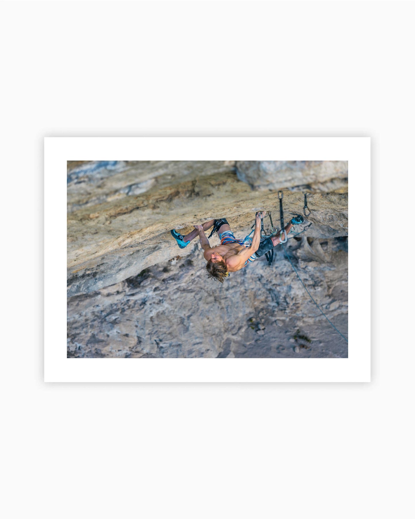 Alex Megos. Le Grand Saccage 9a+/b, Buoux, France, 2025